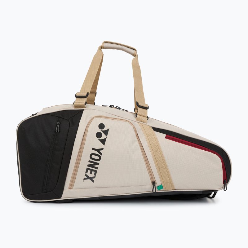 Сумка тенісна YONEX 726212 Gearlogic Racket Bag 12 pcs beige 2