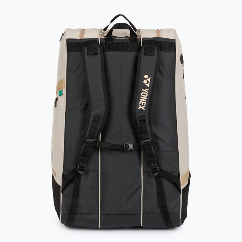 Сумка тенісна YONEX 726212 Gearlogic Racket Bag 12 pcs beige 6