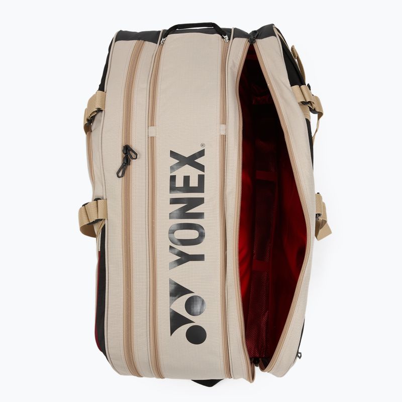 Сумка тенісна YONEX 72629 Gearlogic Racket Bag 9 pcs beige 11