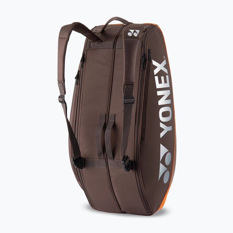 Сумка тенісна YONEX 92426 Pro Racquet Bag 6 espresso 4