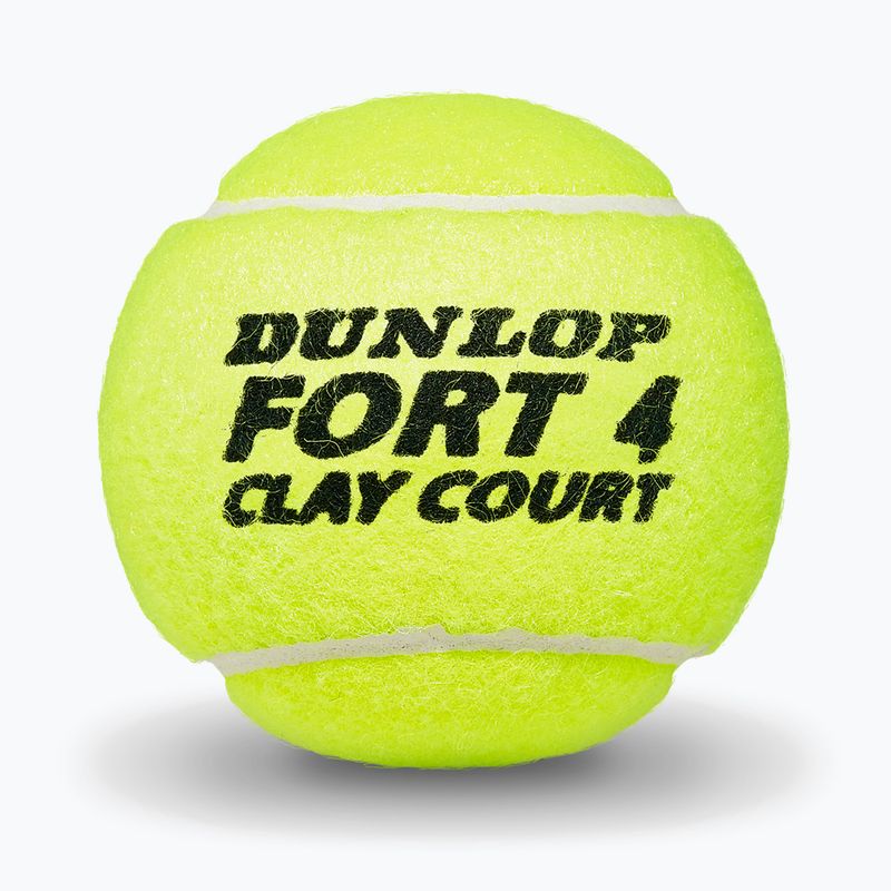 М'ячі тенісні Dunlop Fort Clay Court 4B 2025 3