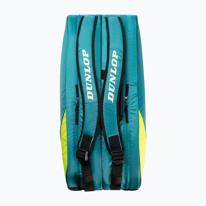 Тенісна сумка Dunlop SX-Club 10Rkt teal/black/yellow 3