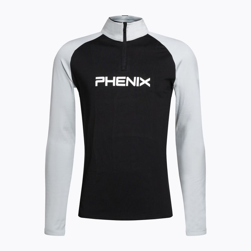 Кофта лижна чоловіча Phenix Retro70 чорна ESM22LS12