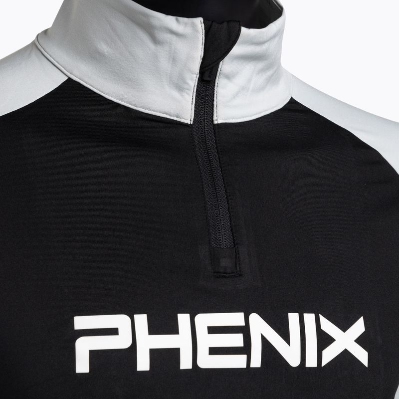 Кофта лижна чоловіча Phenix Retro70 чорна ESM22LS12 3