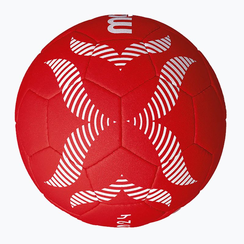 М'яч гандбольний Molten H2A5000-S4F IHF OFFICIAL BALL PARIS 2024 red розмір 2 3