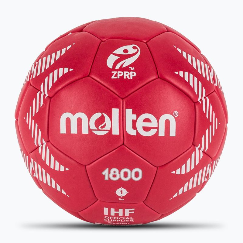 М'яч гандбольний Molten H1A1800-PL red розмір 1