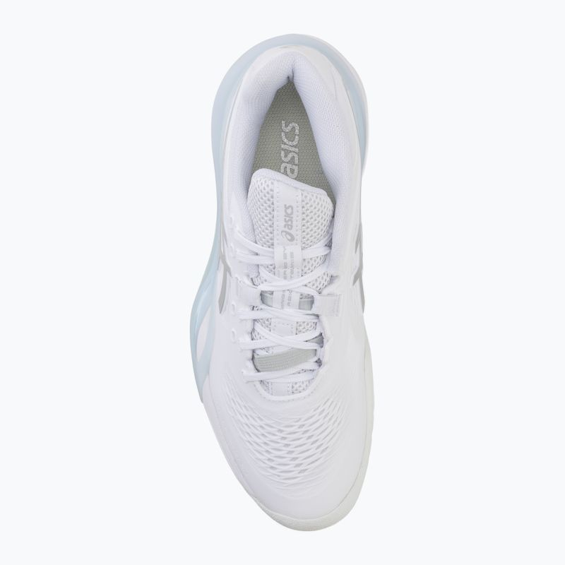 Кросівки тенісні жіночі ASICS Gel-Resolution X white/pure silver 5