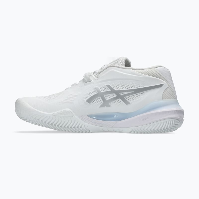 Кросівки тенісні жіночі ASICS Gel-Resolution X Clay W white/pure silver 9