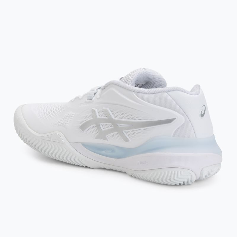 Кросівки тенісні жіночі ASICS Gel-Resolution X Clay W white/pure silver 3