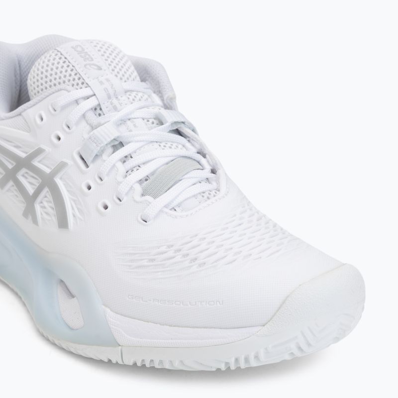 Кросівки тенісні жіночі ASICS Gel-Resolution X Clay W white/pure silver 7