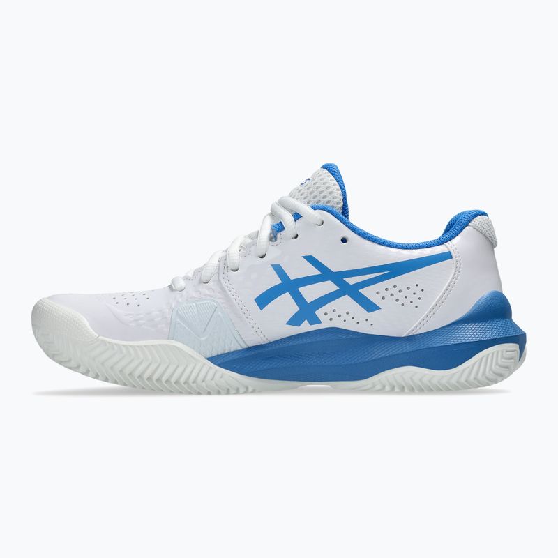 Кросівки тенісні жіночі ASICS Gel-Challenger 14 Clay W white/blue coast 9