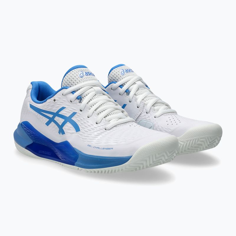 Кросівки тенісні жіночі ASICS Gel-Challenger 14 Clay W white/blue coast 10