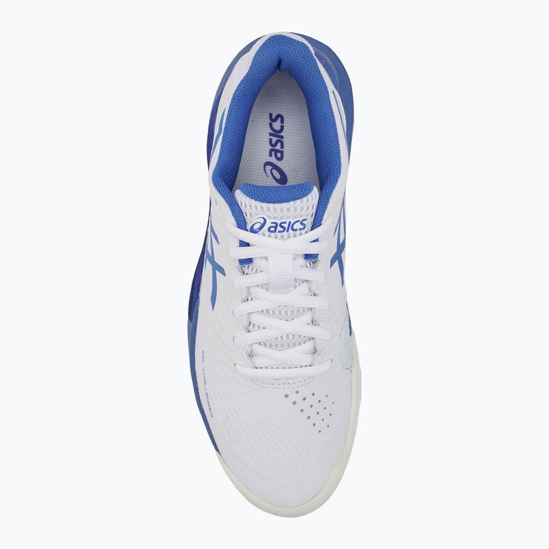 Кросівки тенісні жіночі ASICS Gel-Challenger 14 Clay W white/blue coast 5
