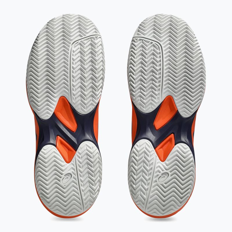 Кросівки тенісні дитячі ASICS Gel-Game 10 GS Clay Jr nova orange/indigo fog 6