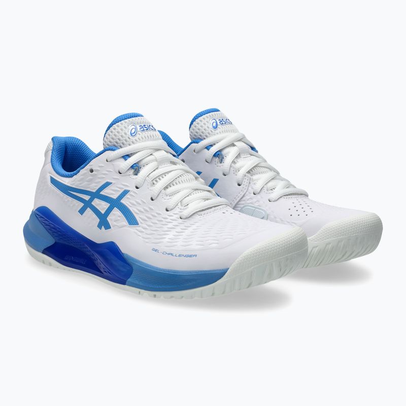 Кросівки тенісні жіночі ASICS Gel-Challenger 14 W white/blue coast 10