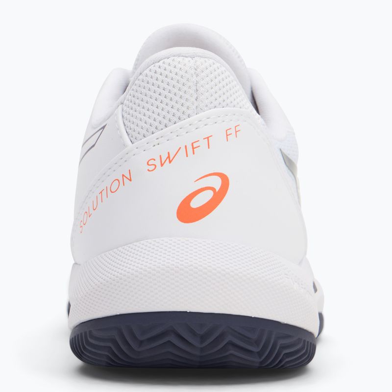 Кросівки тенісні чоловічі ASICS Solution Swift FF 2 Clay white/ nova orange 6