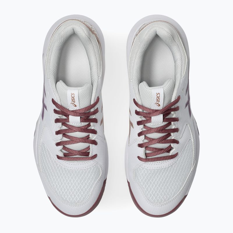Кросівки для паделю жіночі ASICS Gel-Dedicate 8 Padel W white/dark ube 12