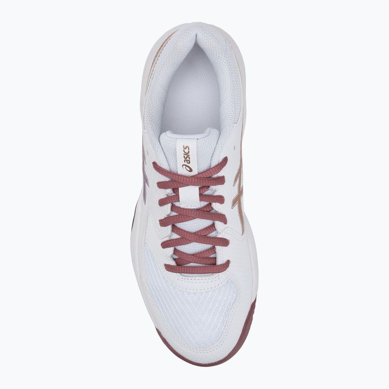 Кросівки для паделю жіночі ASICS Gel-Dedicate 8 Padel W white/dark ube 5