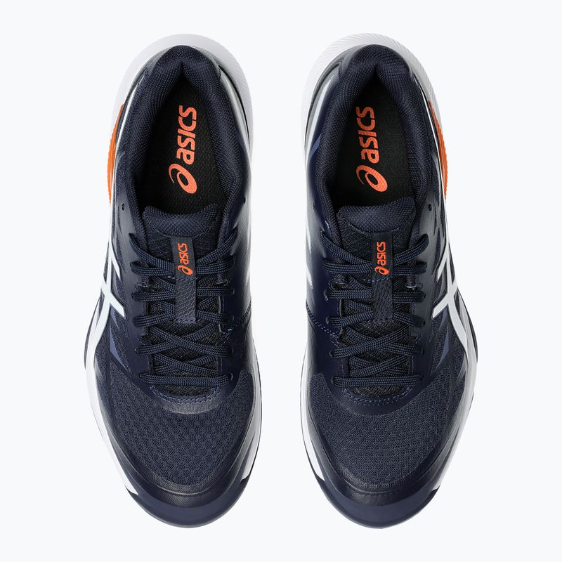 Чоловічі кросівки ASICS Gel-Tactic 12 опівночі/білі 5