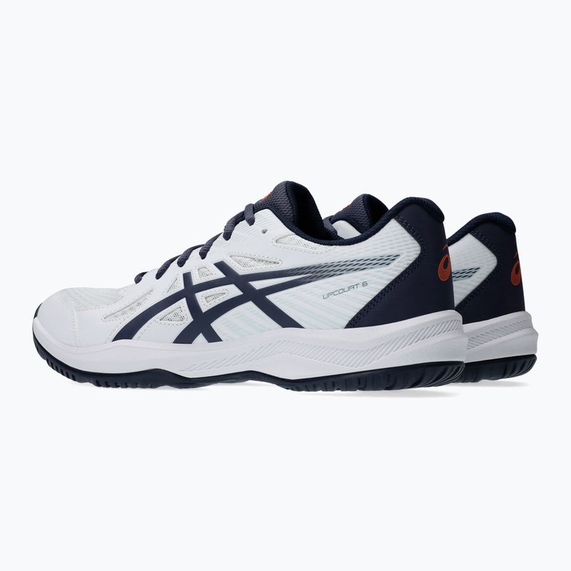 Кросівки чоловічі ASICS Upcourt 6 white/indigo fog 4