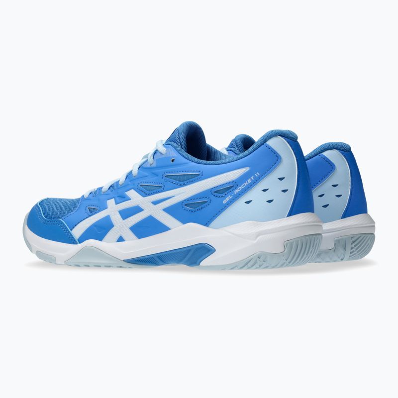 Кросівки жіночі ASICS Gel-Rocket 11 blue coast/white 4