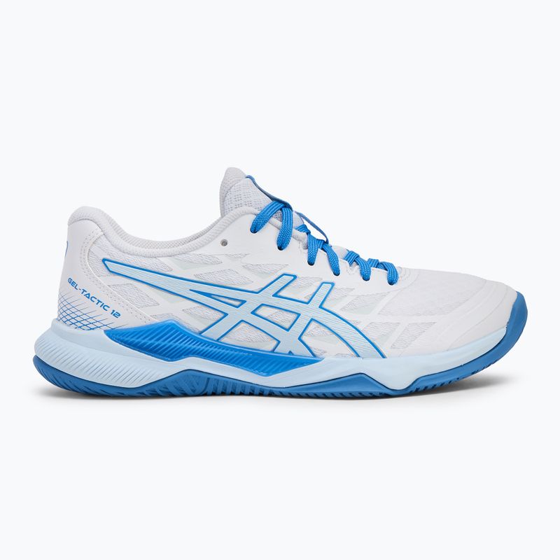 Кросівки жіночі ASICS Gel-Tactic 12 white/light blue 2