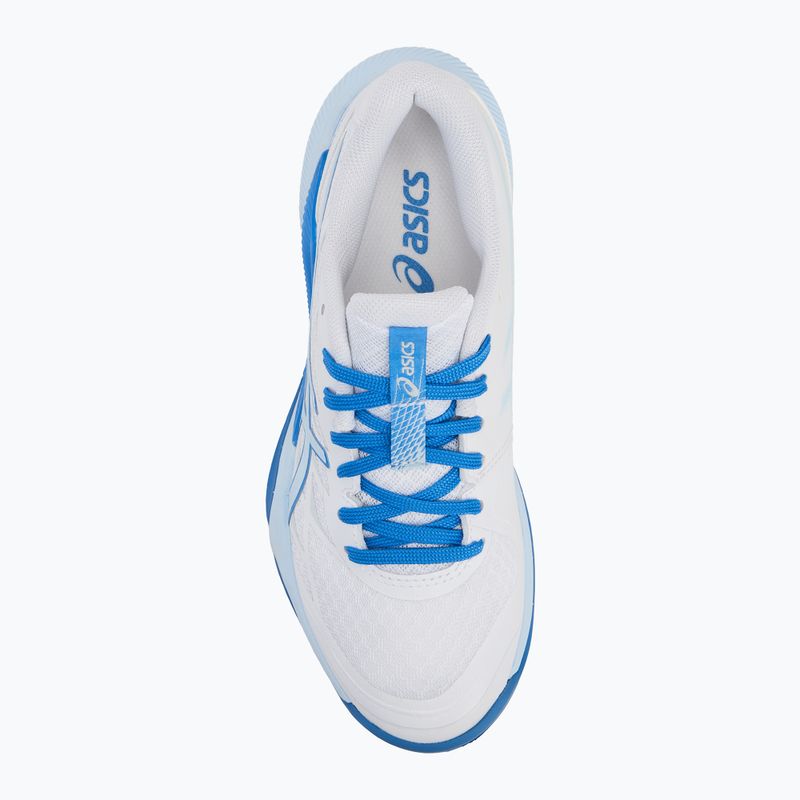 Кросівки жіночі ASICS Gel-Tactic 12 white/light blue 5