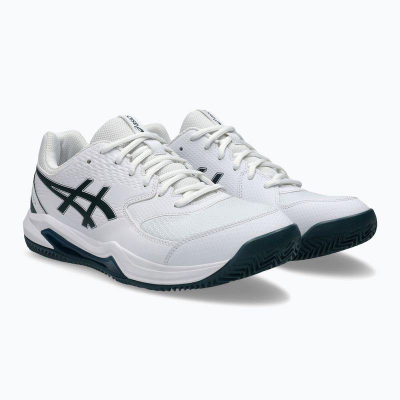 Кросівки тенісні чоловічі ASICS Gel-Dedicate 8 Clay white/saxon green 3
