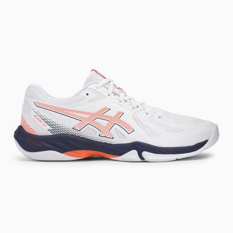 Кросівки чоловічі ASICS Blade FF white/nova orange 2