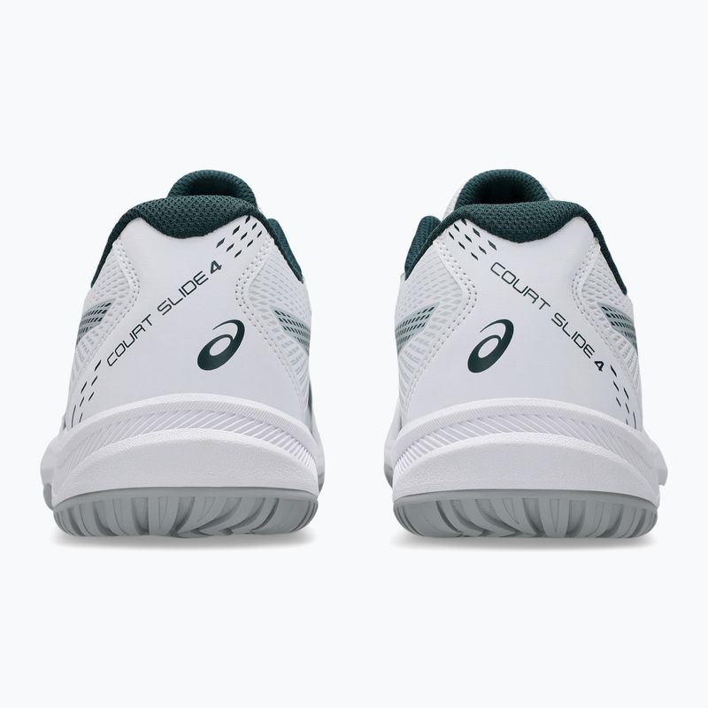 Кросівки тенісні чоловічі ASICS Court Slide 4 white/saxon green 4