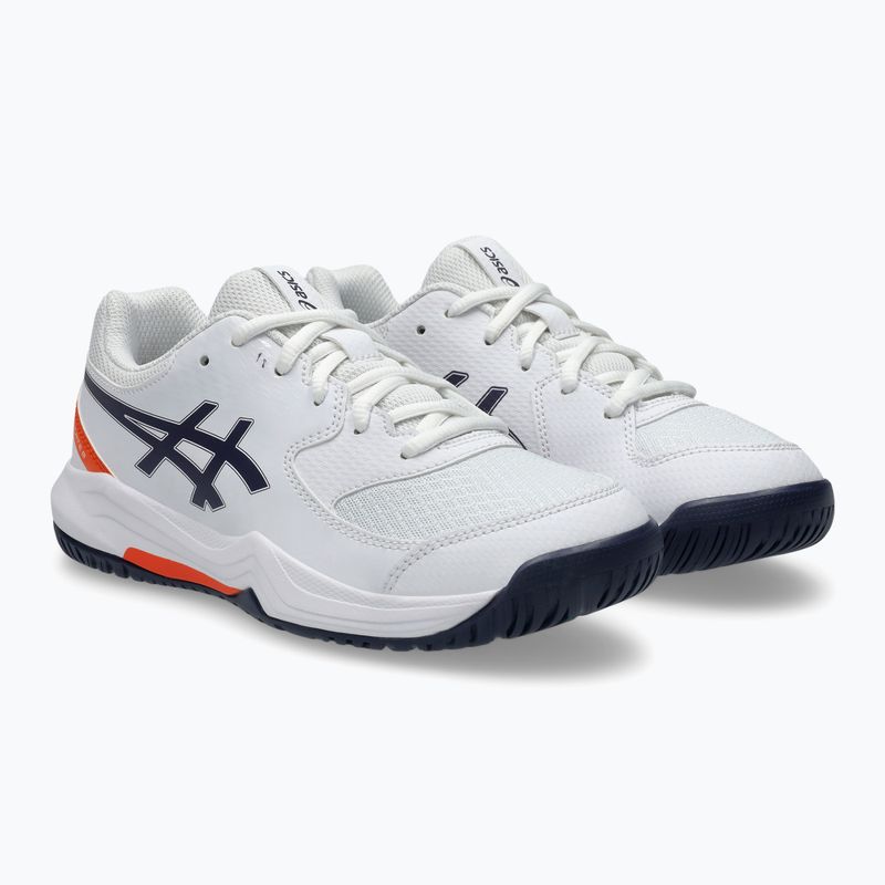 Кросівки тенісні дитячі ASICS Gel-Dedicate 8 GS Jr white/indigo fog 3