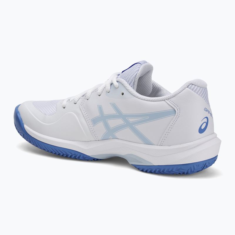 Кросівки тенісні жіночі ASICS Game FF Clay W white/blue coast 3