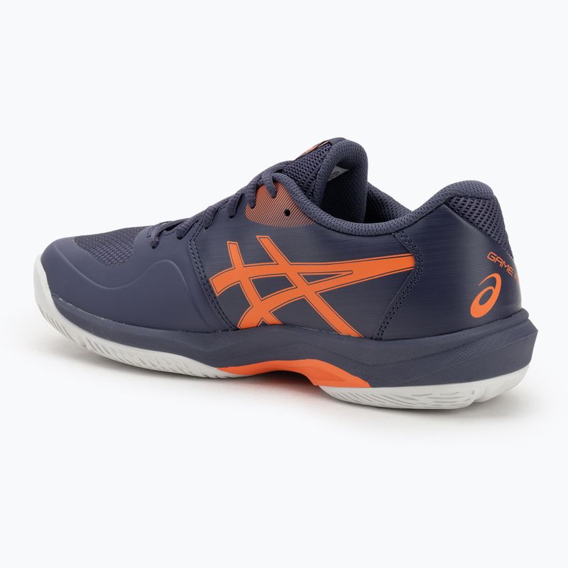 Кросівки тенісні чоловічі ASICS Game FF indigo fog/nova orange 3