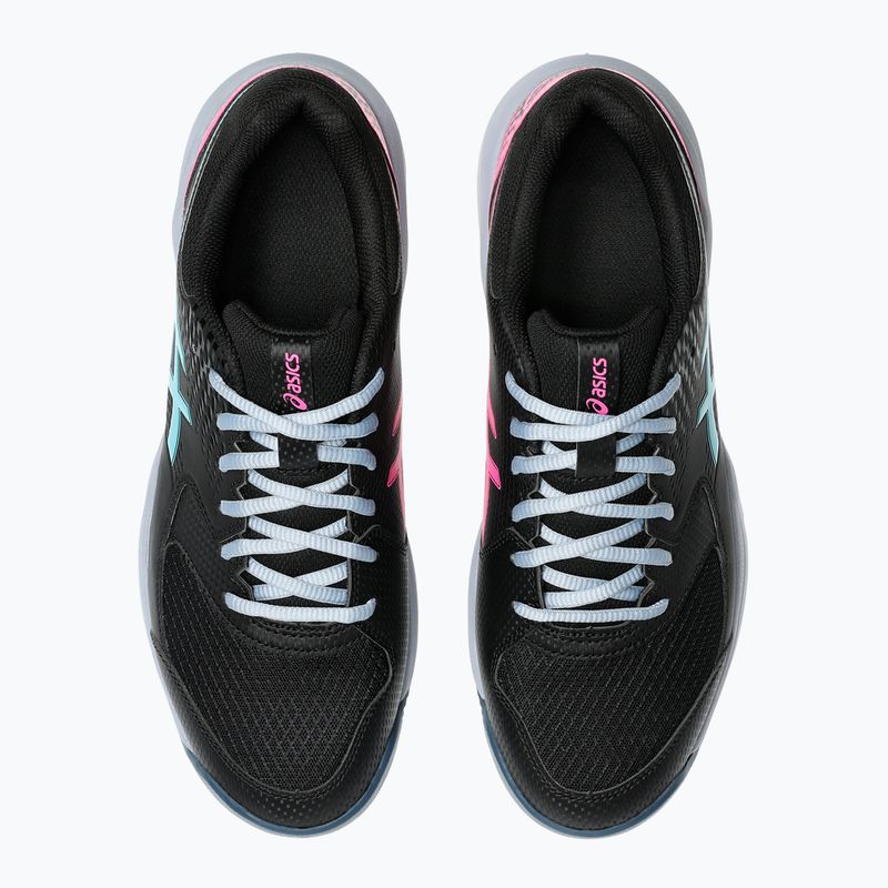 Кросівки для паделю чоловічі ASICS Gel-Dedicate 8 black/energy aqua 5