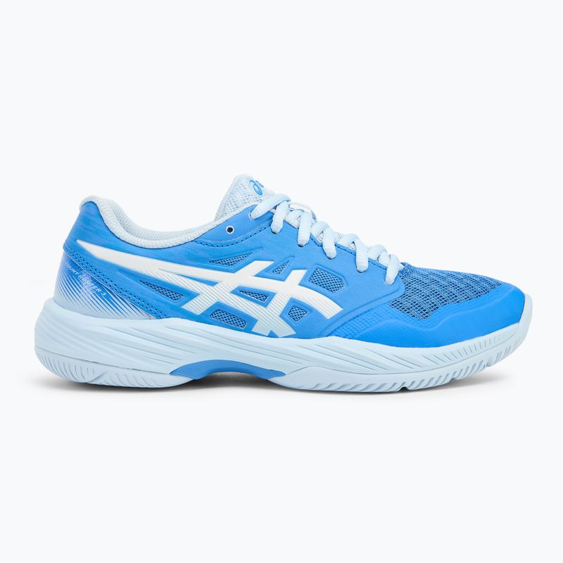 Жіночі кросівки для сквошу ASICS Gel-Court Hunter 3 синій берег/білий 2