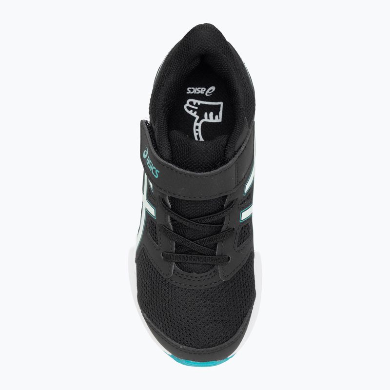 Кросівки дитячі ASICS Jolt 4 PS black/soothing sea 5