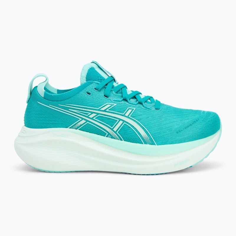 Кросівки для бігу жіночі ASICS Gel-Nimbus 27 wave teal/illuminate mint 2