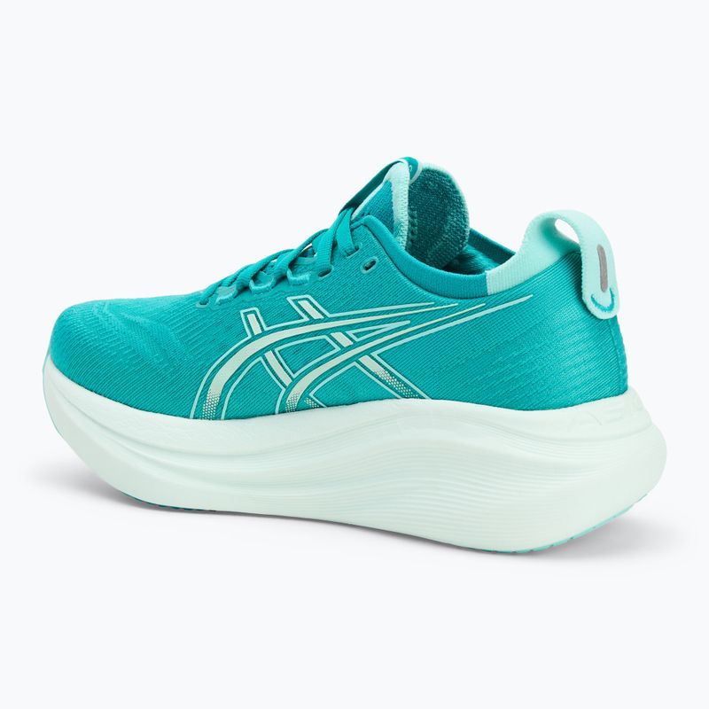 Кросівки для бігу жіночі ASICS Gel-Nimbus 27 wave teal/illuminate mint 3