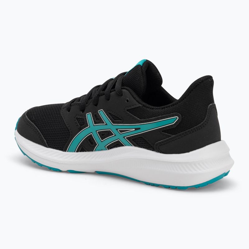 Кросівки для бігу дитячі ASICS Jolt 4 GS black/wave teal 3