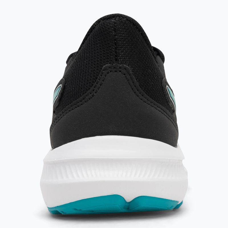 Кросівки для бігу дитячі ASICS Jolt 4 GS black/wave teal 6
