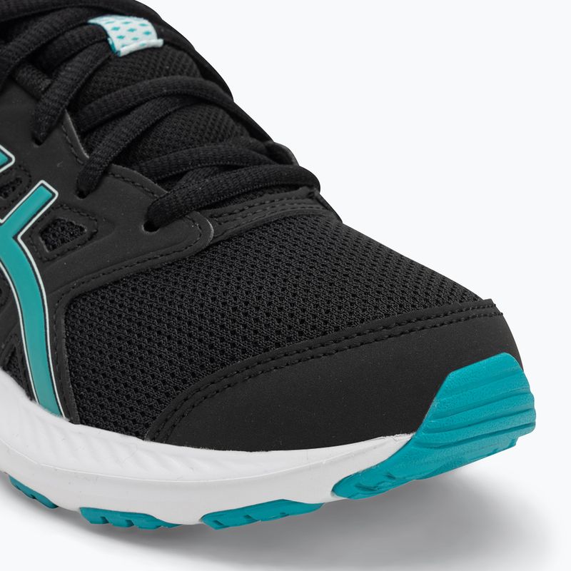 Кросівки для бігу дитячі ASICS Jolt 4 GS black/wave teal 7