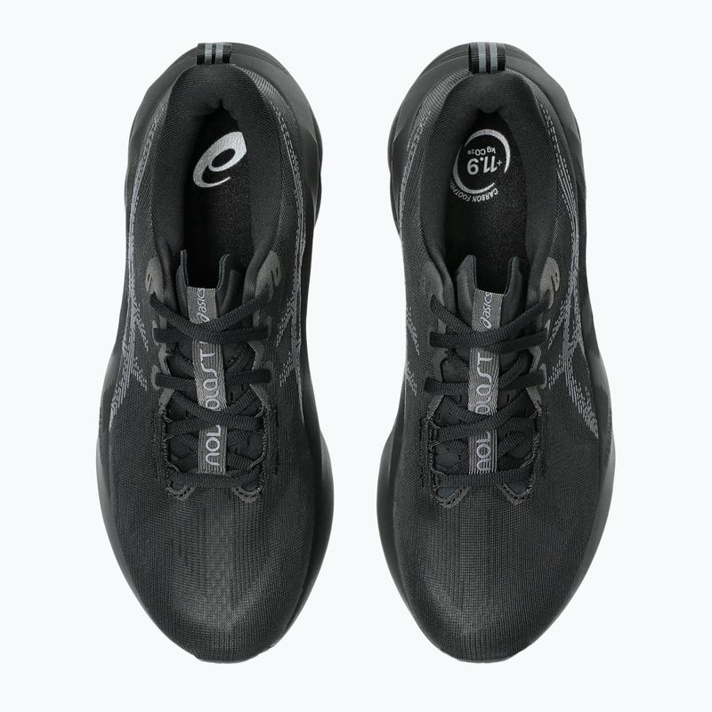 Кросівки для бігу чоловічі ASICS Novablast 5 black/carrier grey 7