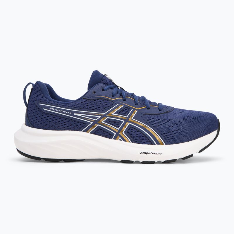 Кросівки для бігу чоловічі ASICS Gel-Contend 9 indigo blue/white 2