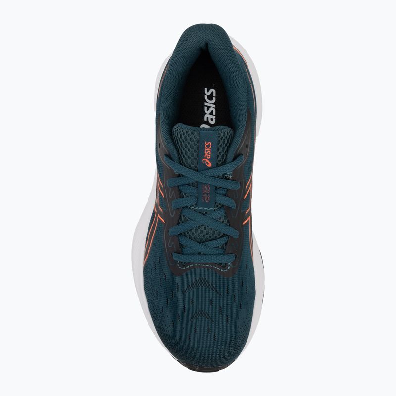 Кросівки для бігу дитячі ASICS Gel-Cumulus 26 GS saxon green/coral reef 5