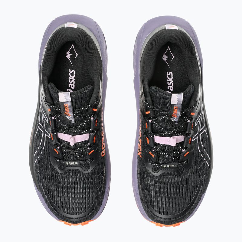 Кросівки для бігу жіночі ASICS Gel-Trabuco 13 GTX black/light ube 12