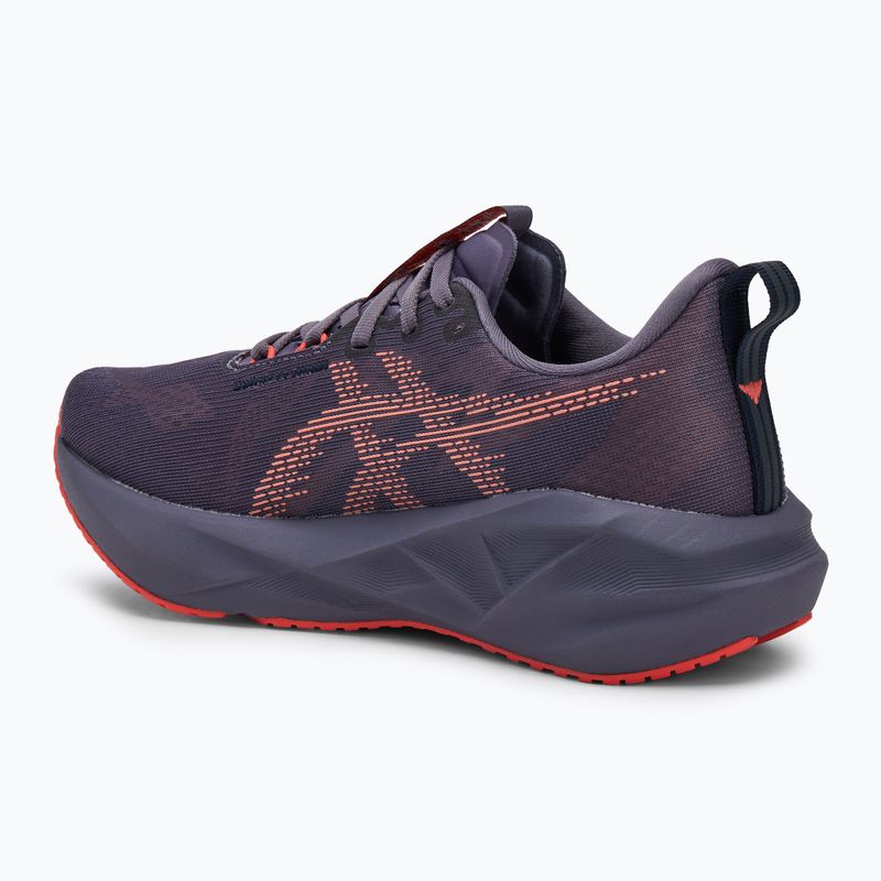 Кросівки для бігу жіночі ASICS Novablast 5 greyish purple/coral reef 3