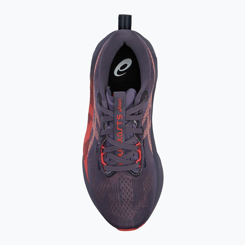 Кросівки для бігу жіночі ASICS Novablast 5 greyish purple/coral reef 5