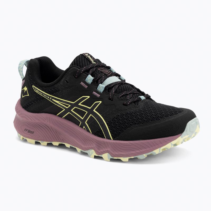 Кросівки для бігу жіночі ASICS Trabuco Terra 2 black/huddle yellow