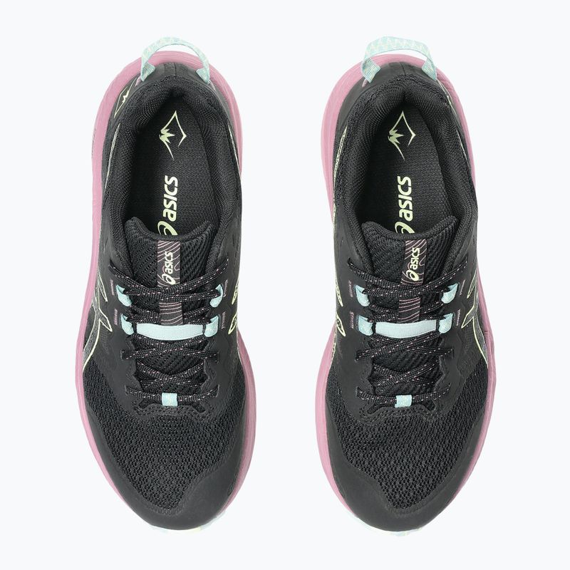 Кросівки для бігу жіночі ASICS Trabuco Terra 2 black/huddle yellow 5
