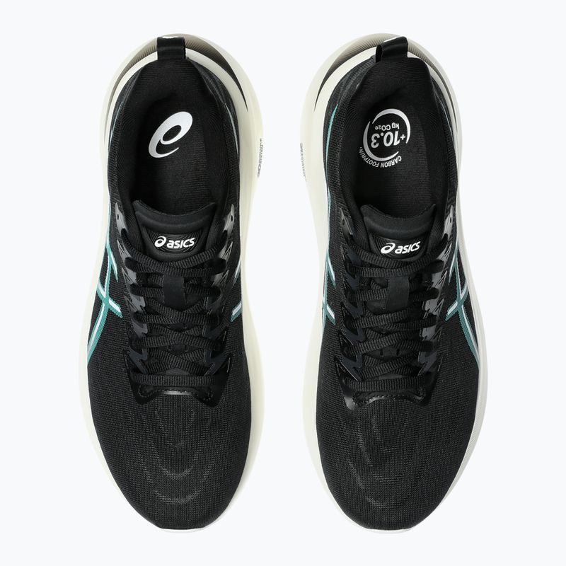 Кросівки для бігу чоловічі ASICS GT-2000 13 black/wave teal 14